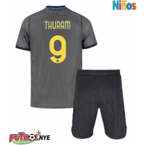 Camiseta Inter Milan Marcus Thuram #9 Tercera Equipación para niños 2026-27 manga corta (+ pantalones cortos)